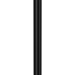 Matte Black Kitchen Roll Holder - Free Standing Paper Towel Holder Stand for Kitchen Rolls, Non Slip Paper Towel Roll Holder, Modern Kitchen Countertop Organizer Fits Most Size Paper Roll